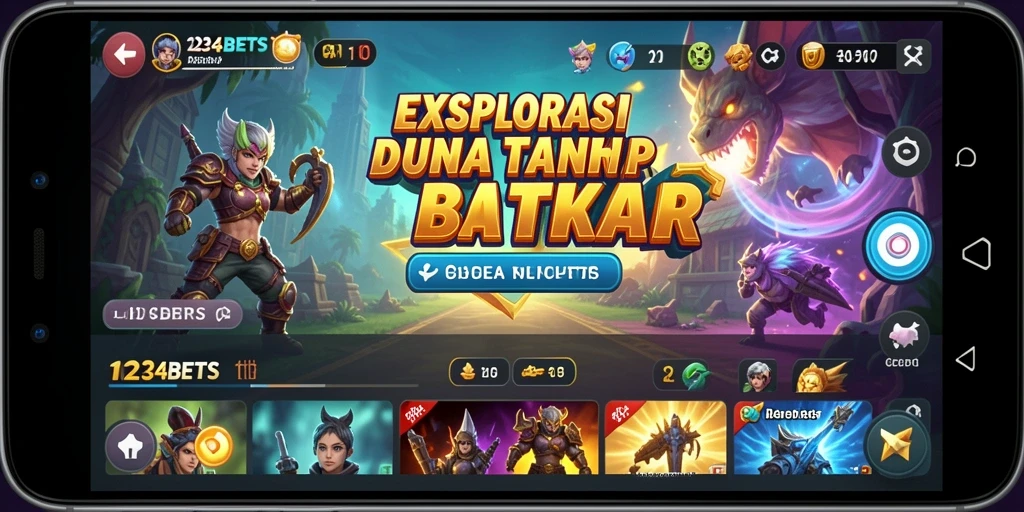 Tampak menariknya gameplay Open World di 1234BETS.