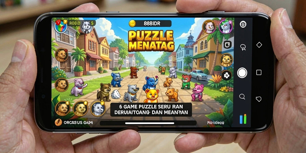 Screenshot 888IDR menampilkan gameplay Puzzle yang menarik dan menantang.