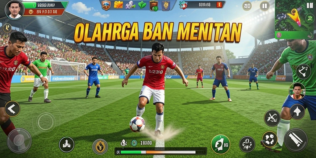 Tampilan gameplay yang seru dan menantang di 8ID.