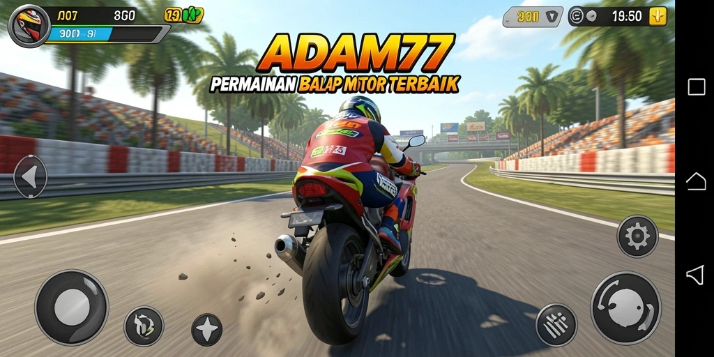 Tampilan gameplay seru dari ADAM77 yang mendebarkan.