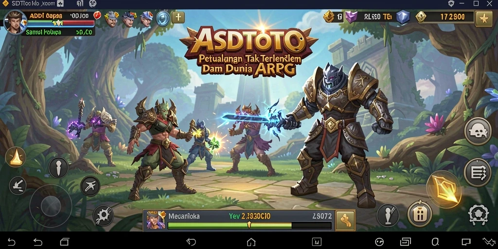 Tampilan gameplay ASDTOTO yang menegangkan dan penuh aksi.