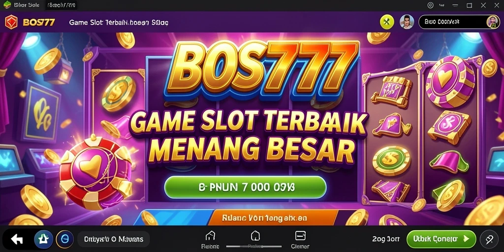 Screenshot gameplay BOS777 menampilkan aksi seru dan berbagai fitur menarik.