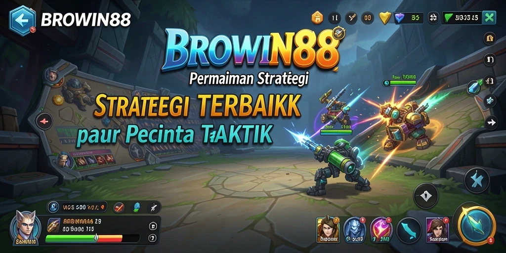 Tampilan menarik dari gameplay BROWIN88 yang penuh strategi.