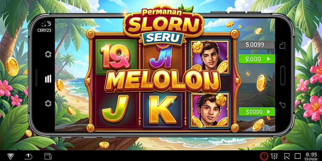 Screenshot gameplay CERI123 menampilkan momen seru saat bermain Slot.