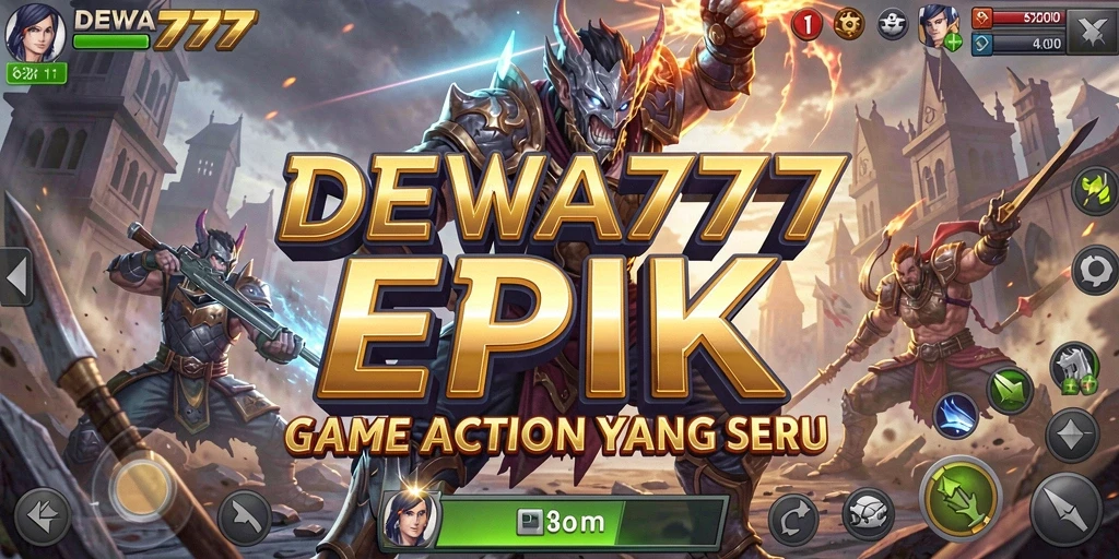 Tampilan aksi mendebarkan dari DEWA777 yang penuh pertarungan seru.