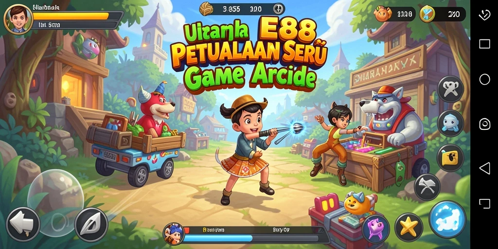 Tampilan seru gameplay E88 yang penuh tantangan.