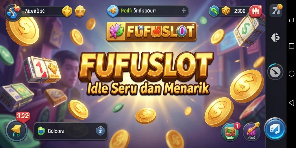 Tampilan gameplay menawan dari FUFUSLOT dengan elemen Idle.