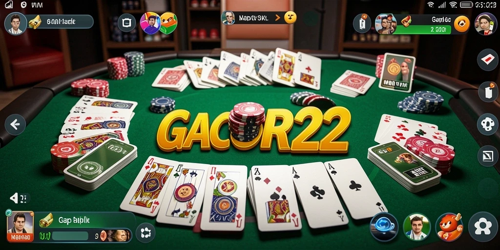 Gameplay GACOR22 yang seru dan menarik dalam permainan Gaple.