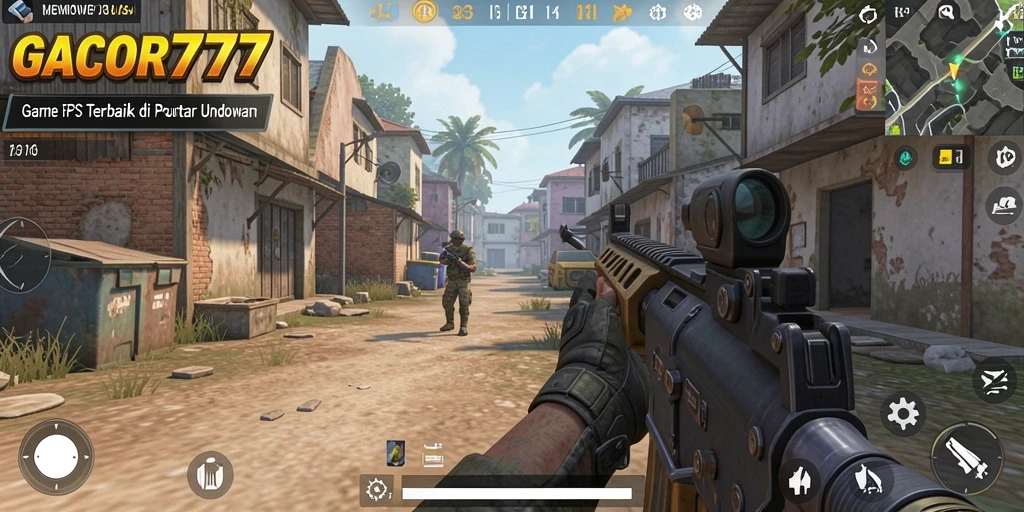 Gameplay seru GACOR777 dalam aksi tembak-menembak.