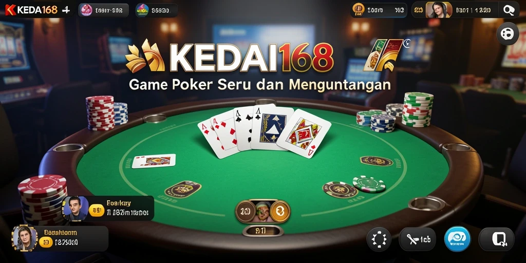 Gameplay seru KEDAI168 yang menawan dan kompetitif.