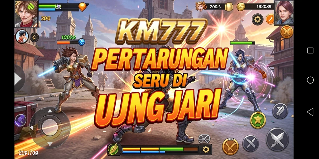 Tampilan seru pertarungan epik di KM777.
