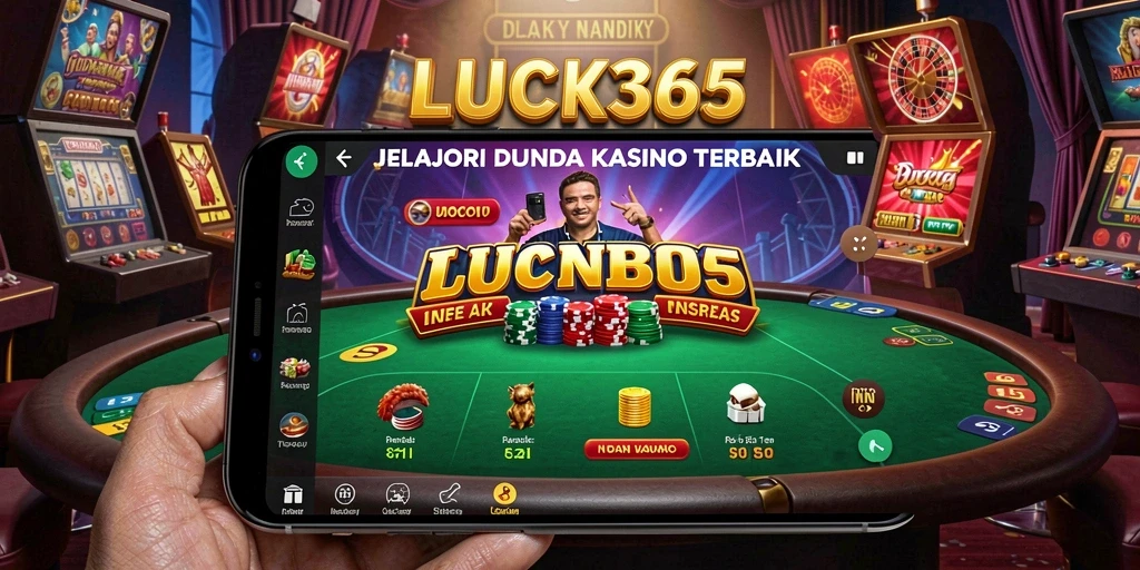 Tampilan gameplay yang mendebarkan dari LUCK365 dengan berbagai pilihan permainan Kasino.