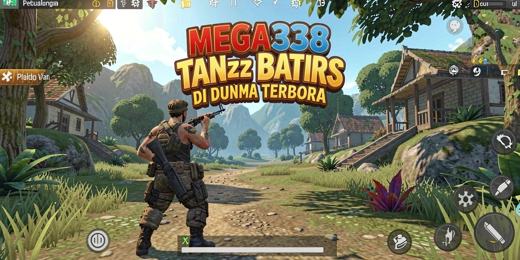 Tampilan menarik dari gameplay MEGA338 di dunia terbuka.