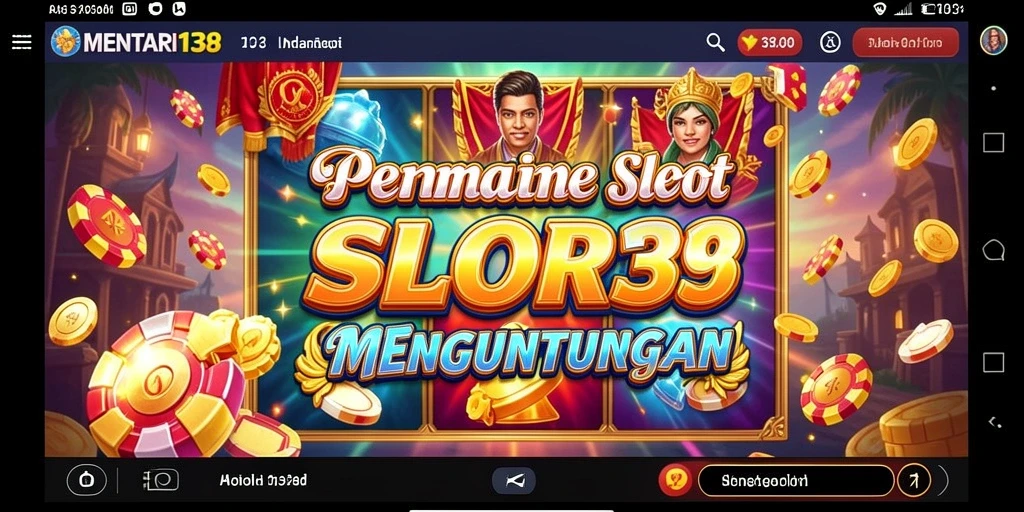 Tampilan gameplay MENTARI138 dengan grafis slot yang memukau.