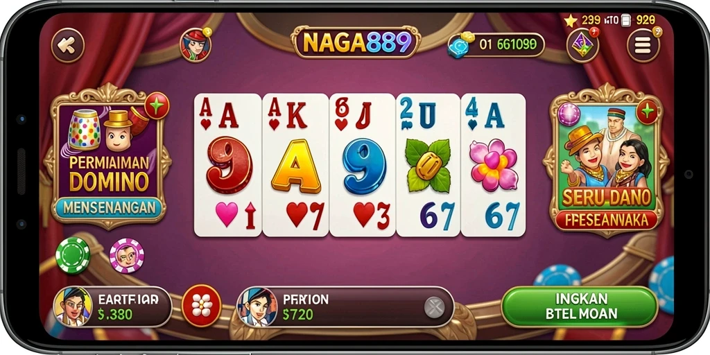 Gameplay seru dalam NAGA889 menghadirkan pengalaman Domino yang mengasyikkan.