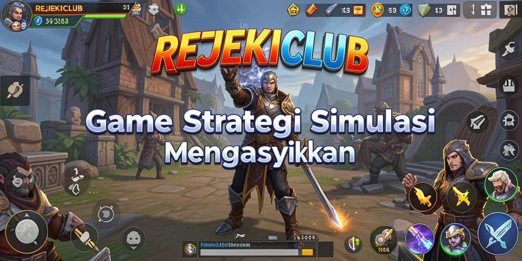 Tampilan menarik gameplay strategis REJEKICLUB.