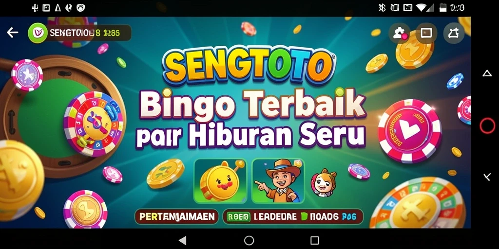 Tampilan gameplay SENGTOTO saat bermain Bingo yang seru.