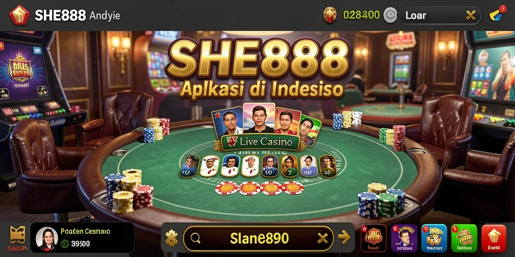 Gameplay menarik di SHE888 dengan dealer live yang profesional.