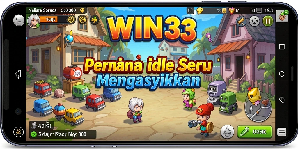 Tangkapan layar WIN33 yang menunjukkan keseruan gameplay Idle.